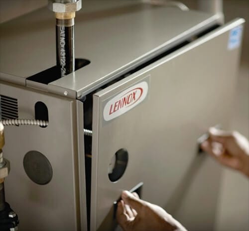 furnace install process lennox
